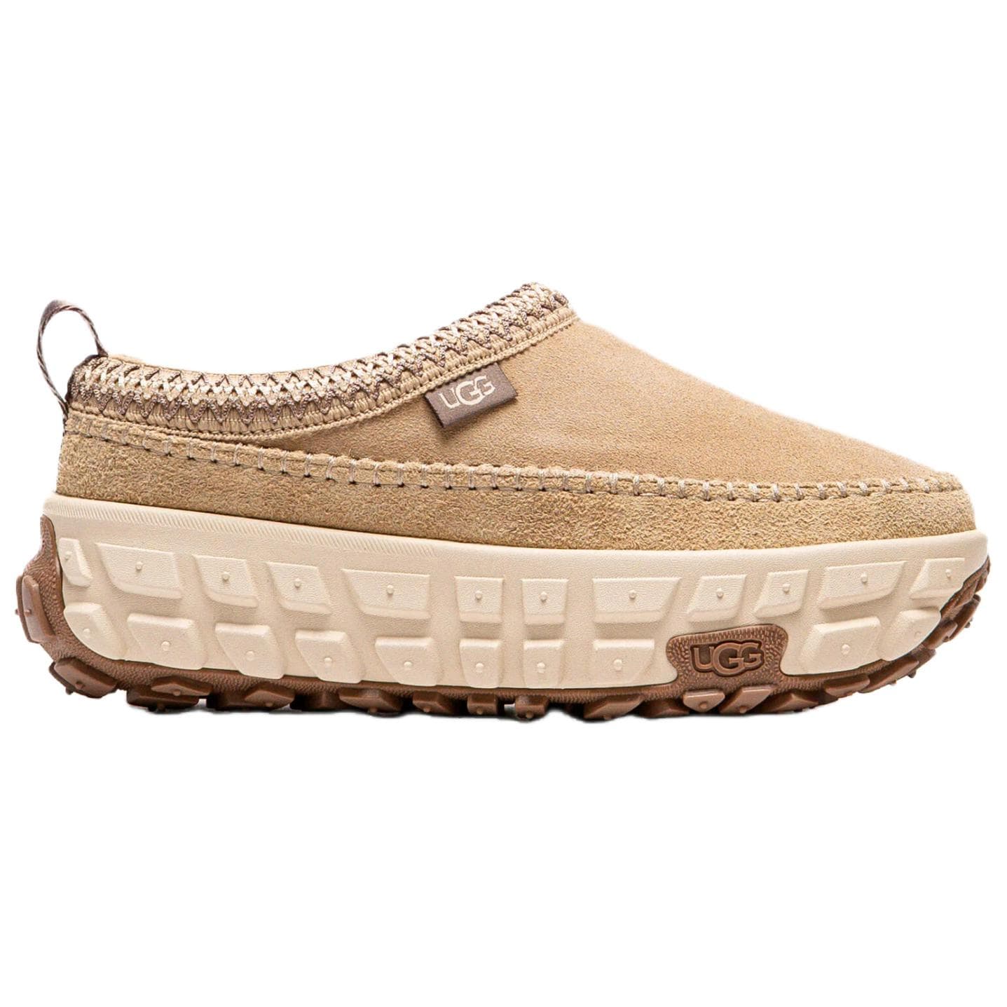 Сандалии UGG Venture Daze Минималистичная мода Без специальных функций Закрытые тапочки Унисекс Хаки - изображение 5