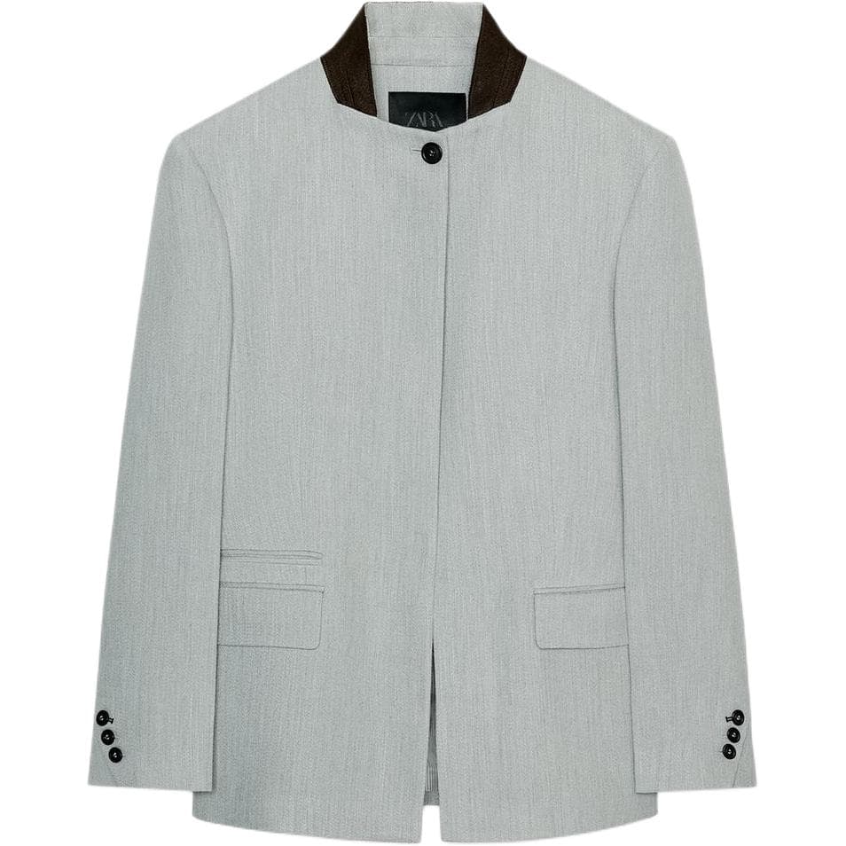 ZARA ZW Серый Женские Деловые Костюмы - изображение 1