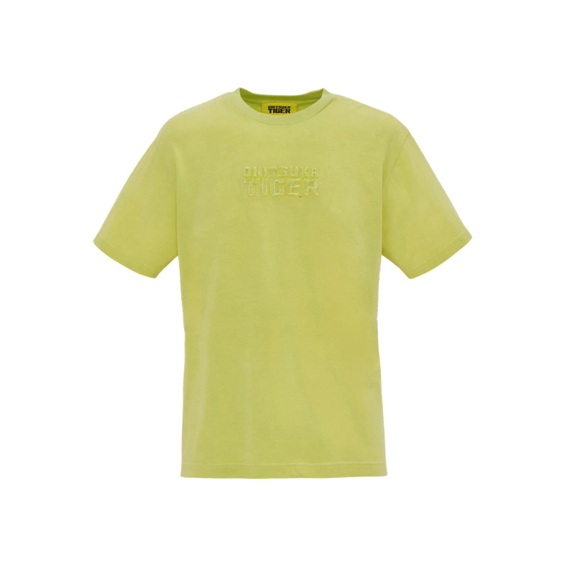 Футболка Onitsuka Tiger DENIVITA SS Tee Короткий рукав Мужская футболка Желтая - изображение 1