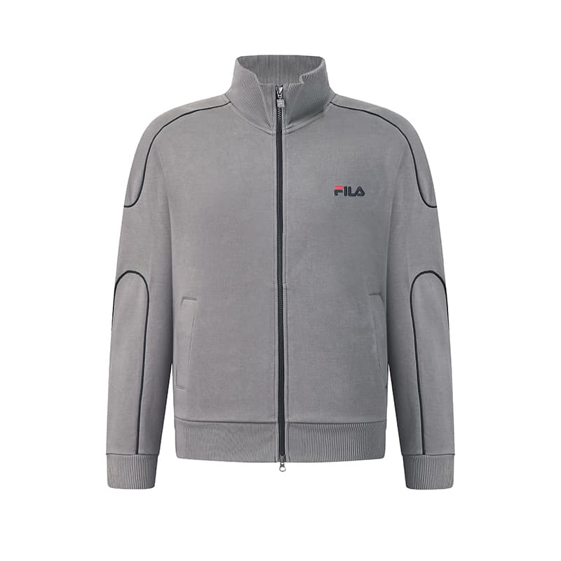Куртка FILA Теннис Куртка Мужская Рифовая Серый - изображение 3