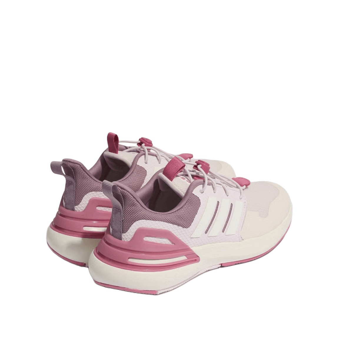 Кроссовки Adidas RAPIDASPORT Low Топ Детская Беговая Обувь Розовая Малыш - изображение 4