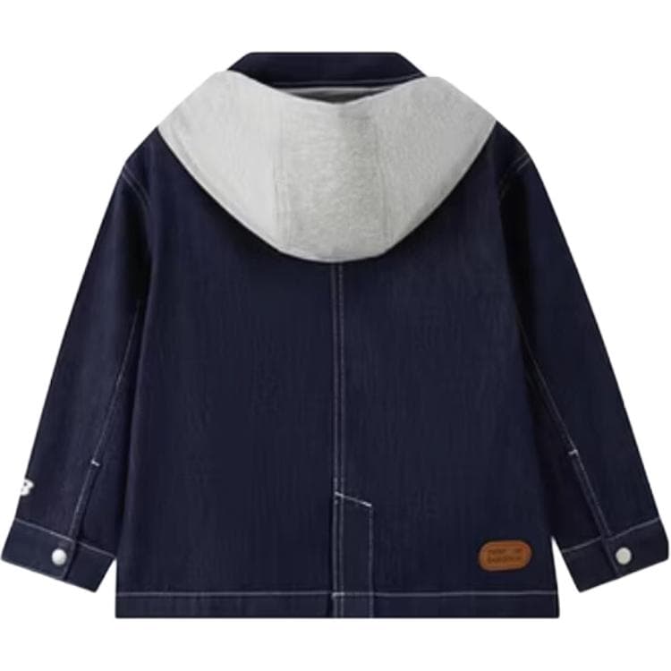 New Balance Темно-синие Kids Куртки - изображение 2