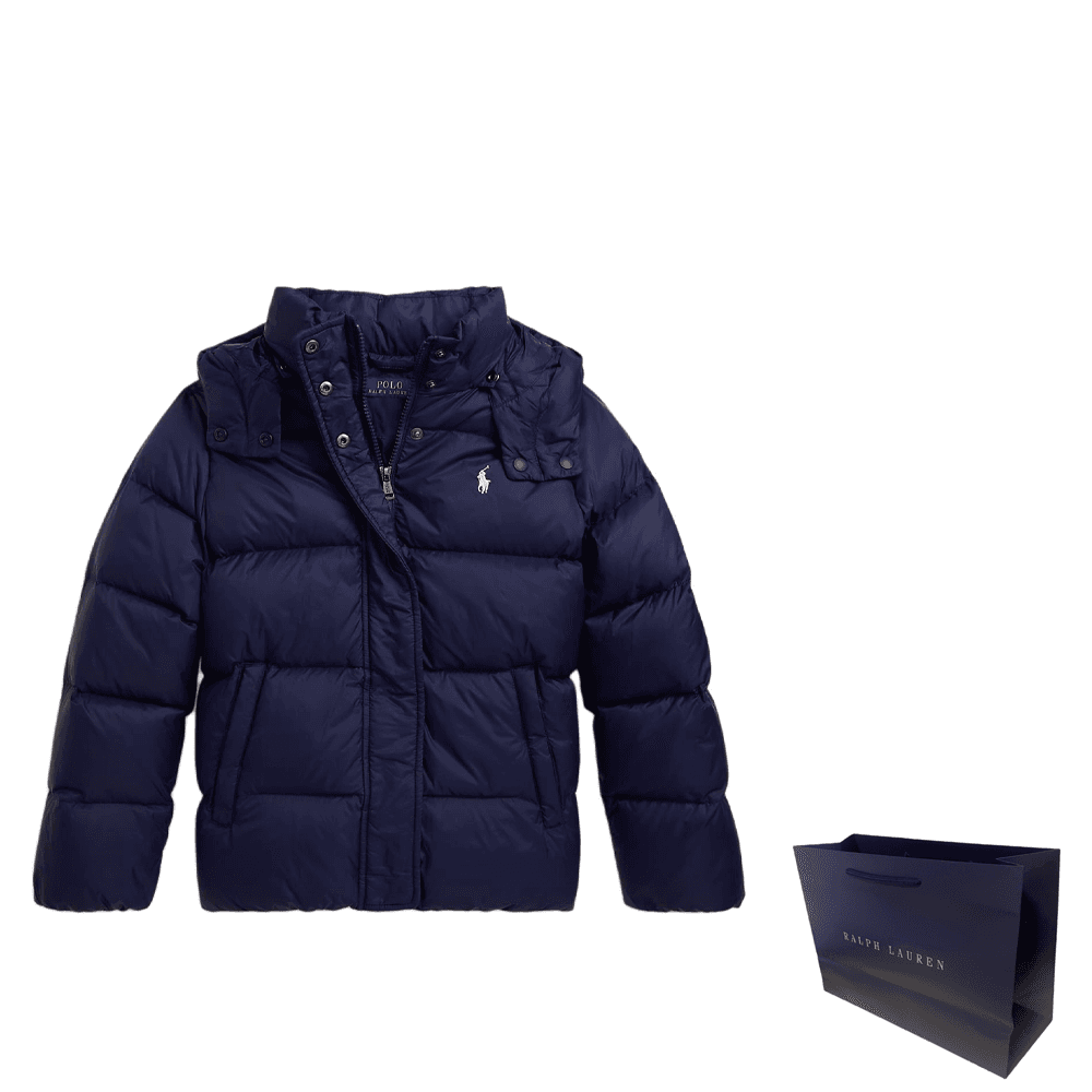 Polo Ralph Lauren SS25 Пуховик Подростки Newport Морской Синий - изображение 5