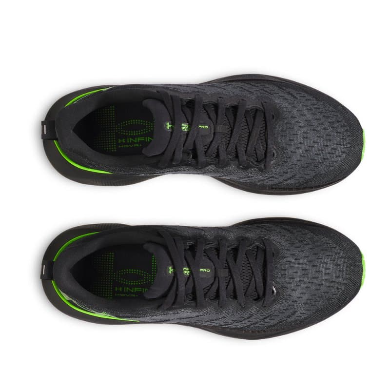 Кроссовки для бега Under Armour Infinite Pro Breeze Low Беговые кроссовки Мужские Черные - изображение 4