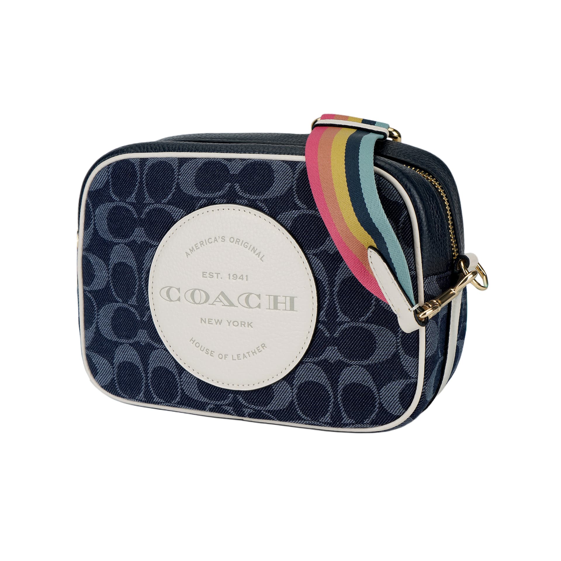 Сумка через плечо COACH Dempsey 21 ChambrayLogo - изображение 2