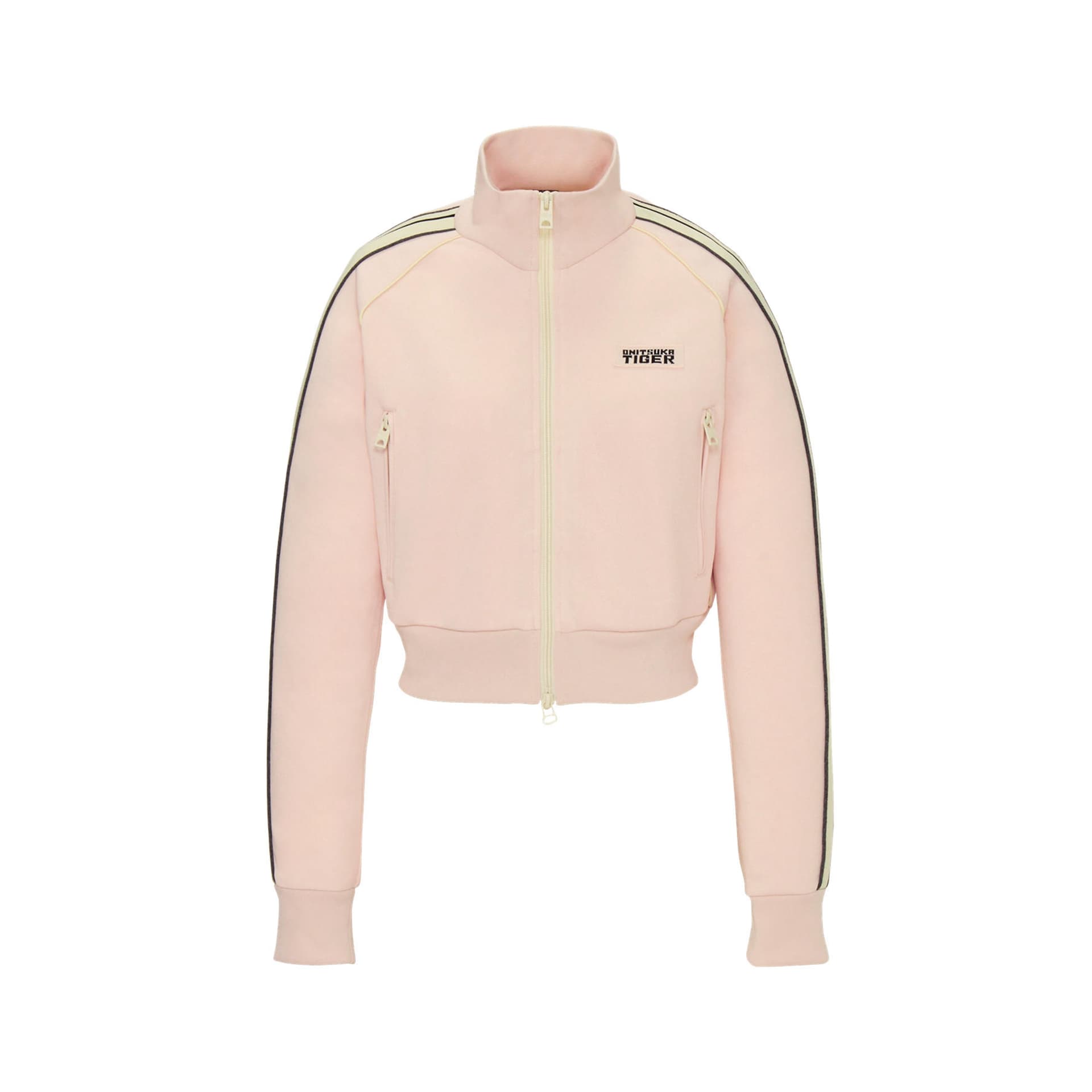 Куртка Onitsuka Tiger DENIVITA Ws TRACK TOP Куртка Женская Светло-Розовая - изображение 1