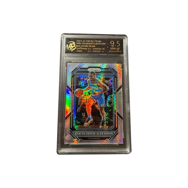 PANINI Александр 22 23 PANINI PRIZM THUNDER Красный Рефракция 299 Edition Игрок Карточки Сертифицированные карточки 1 шт - изображение 3