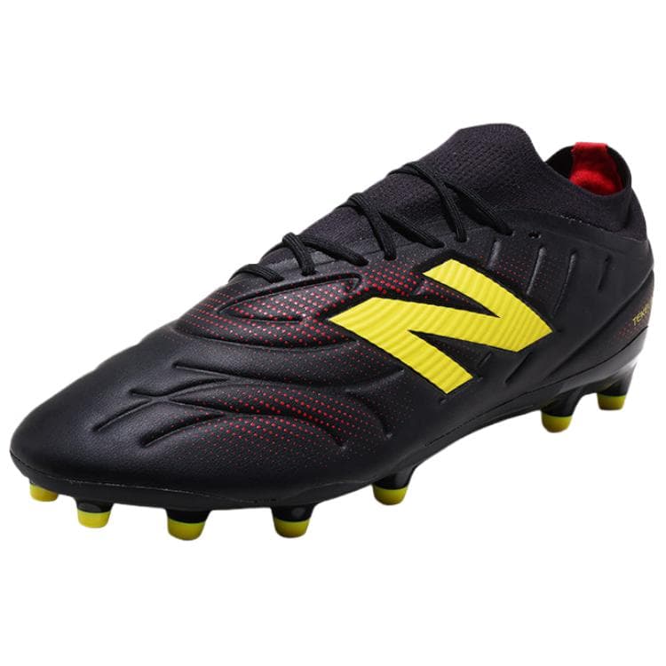 Кроссовки для футбола New Balance Tekela V5 MG Multi Ground Поддержка Покрытие Футбольные бутсы Мужские Черные Желтые - изображение 3