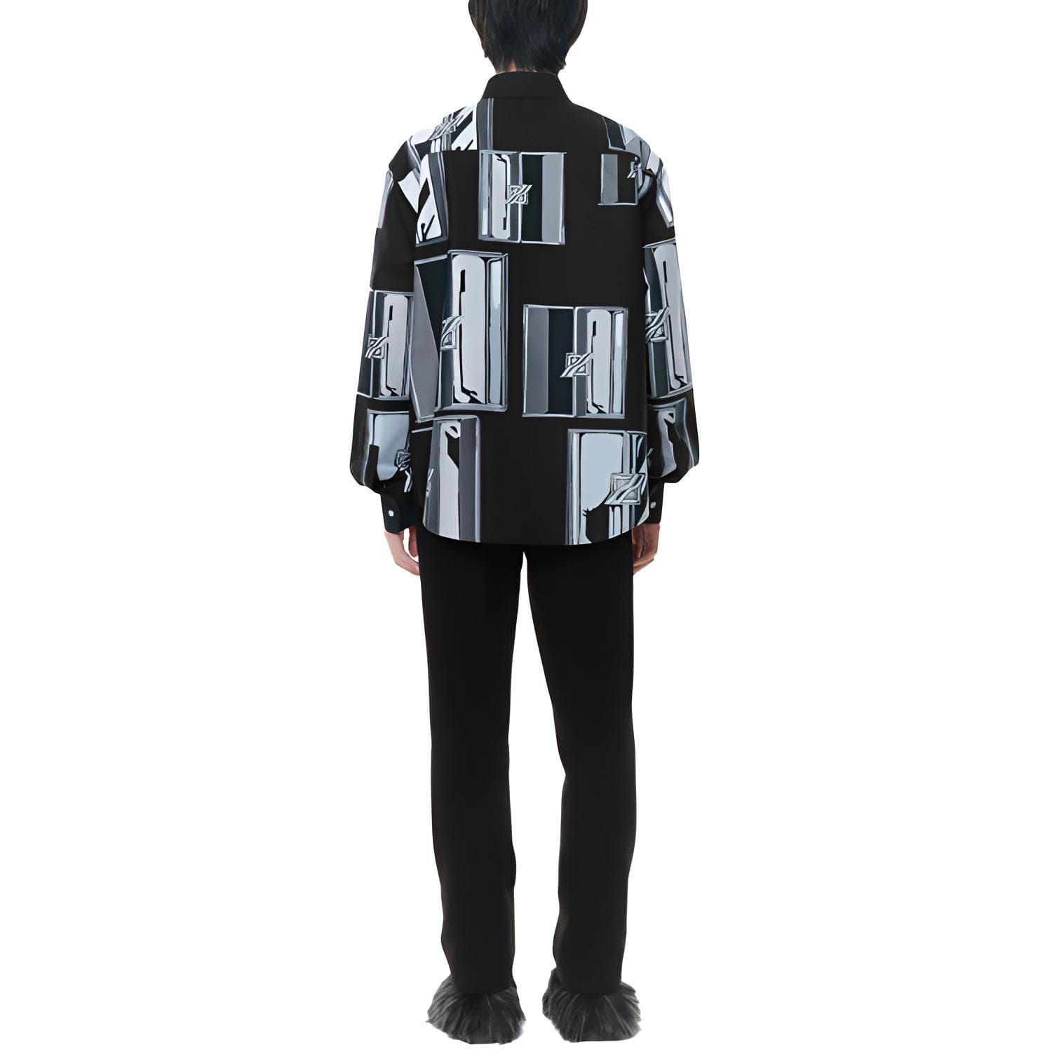 Рубашка WE11DONE FW21 - изображение 3