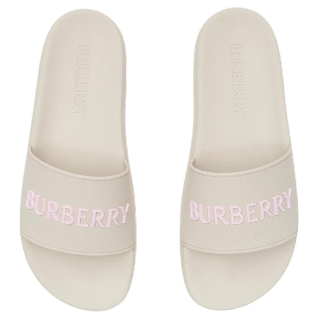 Сандалии Burberry Шлепанцы Женские Песочно-бежевые - изображение 4