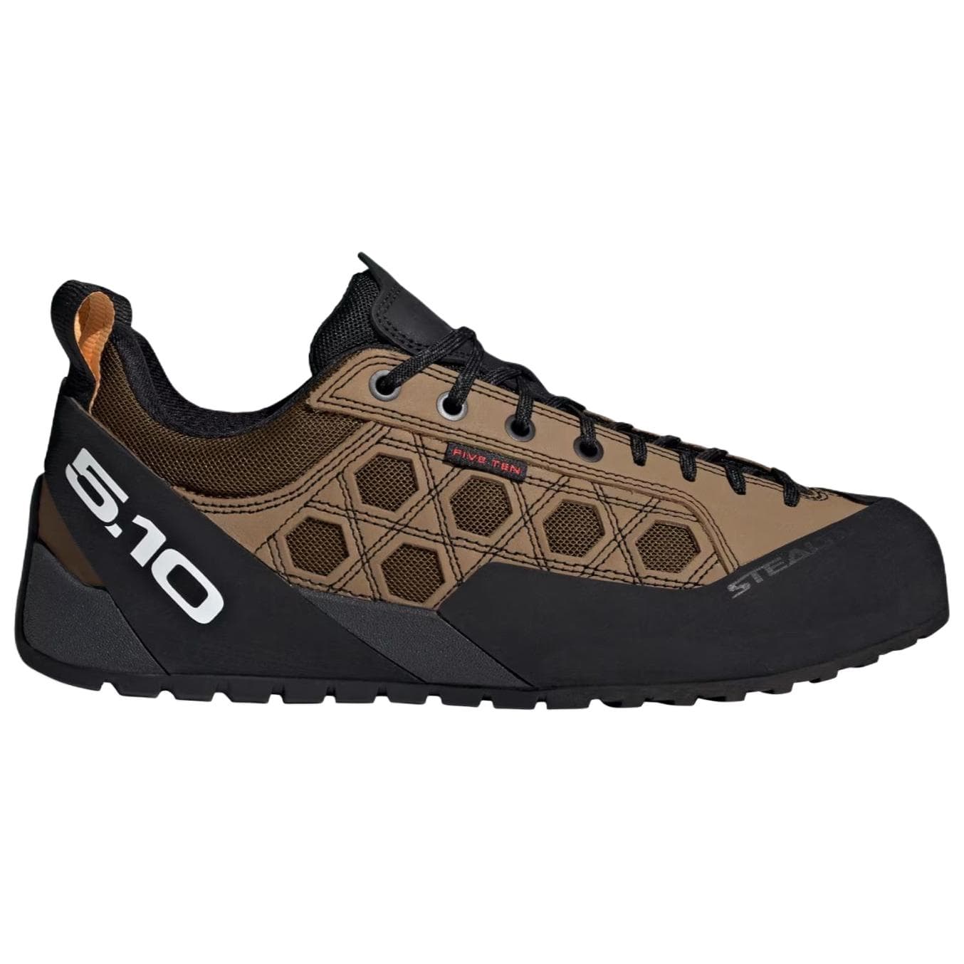 Кроссовки Adidas GUIDE Low Топ Уличная Обувь Мужская Коричневая Черная - изображение 2