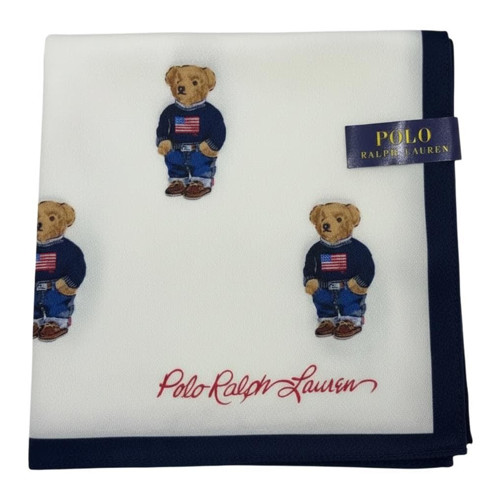 Платок Шарфы Polo Ralph Lauren унисекс белые - изображение 1