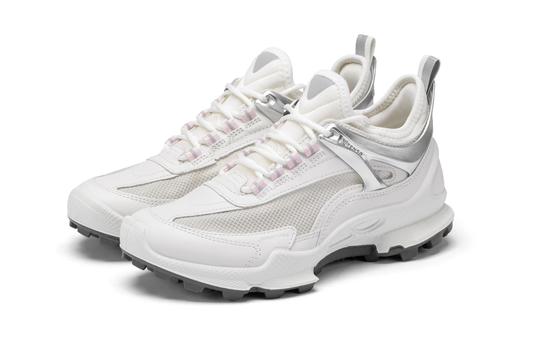 Кроссовки Ecco SS26 Biom C Trail Коровья кожа Низкий топ Повседневная обувь Женская Белый 8033935 - изображение 3