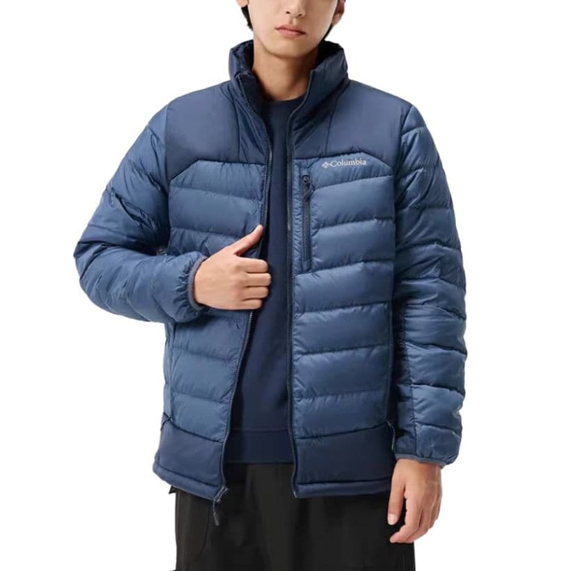Зимняя куртка Columbia City Outdoor Collection Мужской пуховик синий - изображение 2