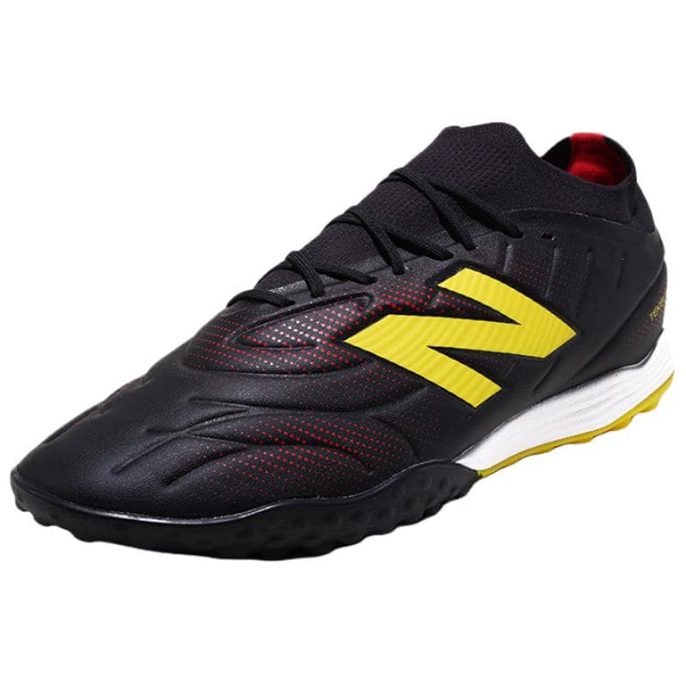 Кроссовки для футбола New Balance Tekela V5 TF Шипы Футбольные бутсы Мужские Черные Желтые - изображение 3
