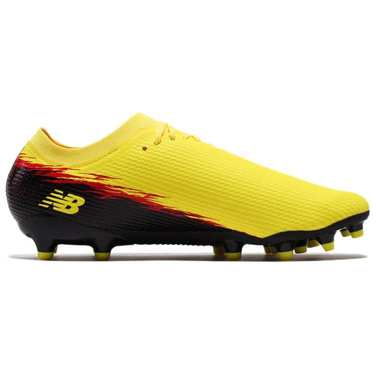 Кроссовки для футбола New Balance Furon V8 MG Multi Ground Синтетическая кожа Поддержка Покрытие Футбольные бутсы Мужские Желтые - изображение 2