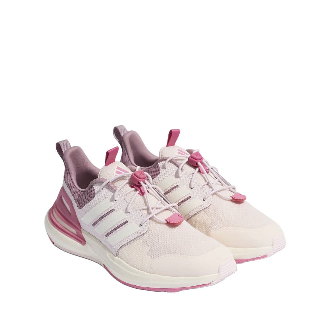 Кроссовки Adidas RAPIDASPORT Low Топ Детская Беговая Обувь Розовая Малыш - изображение 3