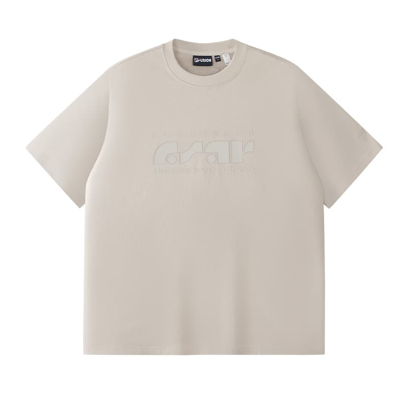 Футболка FILA FUSION FUSIONEER T Рубашка Мужская Светло-Серебристо-Серый - изображение 1