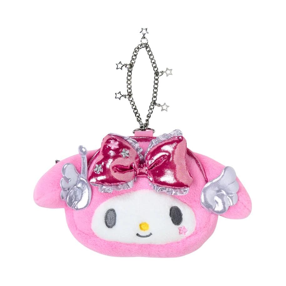 Портмоне Sanrio Heartbeat Planet PU (полиуретан) кожа с плюшевым кошельком для монет Женские Розовый и Белый - изображение 1