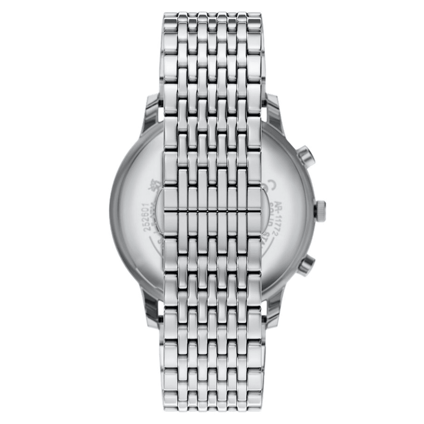 Механические часы EMPORIO ARMANI Часы на запястье Кварцевый механизм Нержавеющая сталь Шнуровка 42 мм Черный циферблат Мужские часы - изображение 5