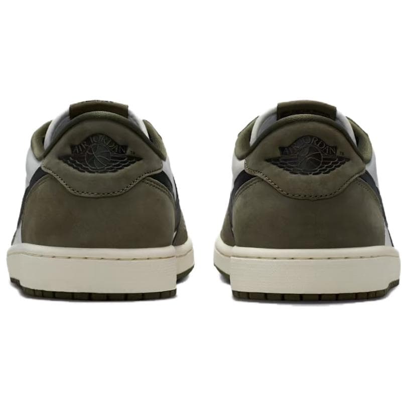 Ретро баскетбольные кроссовки Jordan Air Jordan 1 Low Топ Ретро Баскетбольные Кроссовки Мужские Оливково-Зеленые - изображение 5