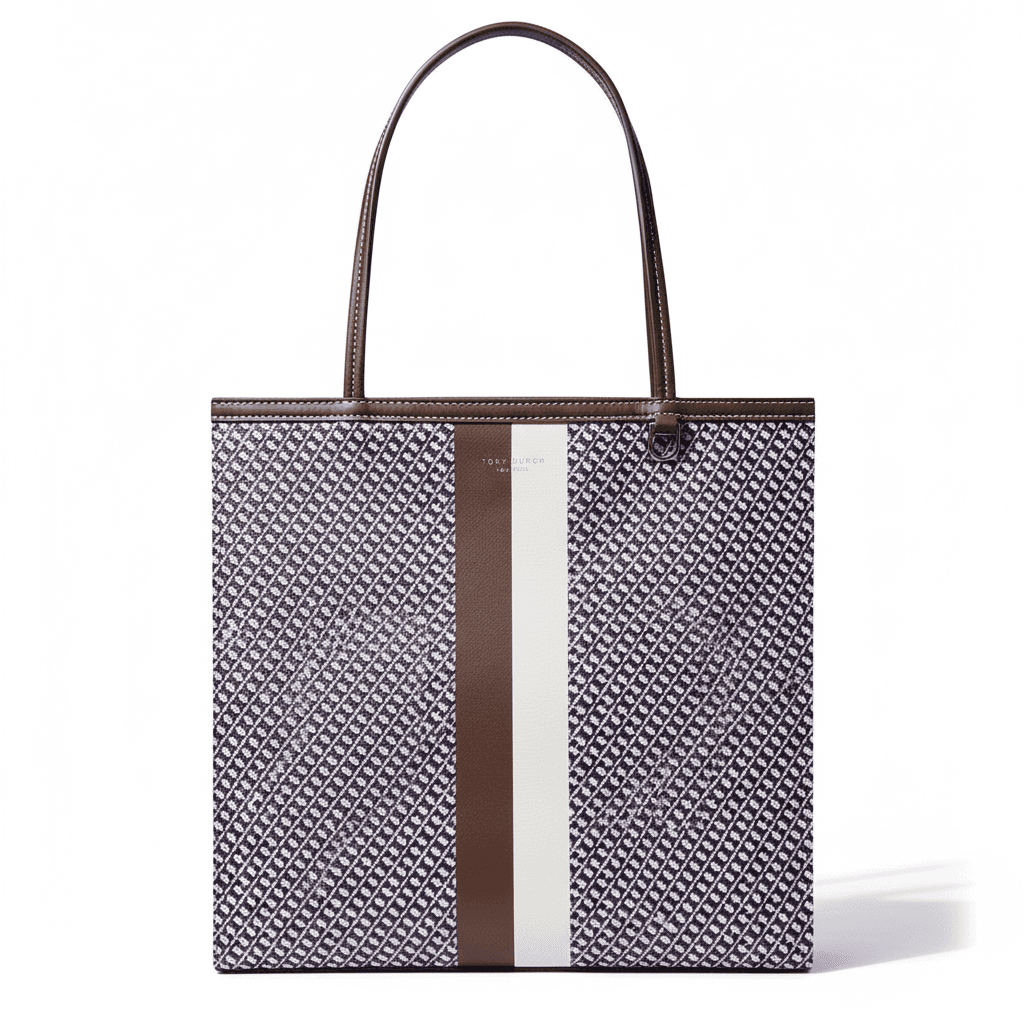 Мини-сумка TORY BURCH Ткань Сумка-тоут Сумка через плечо Женская Синяя - изображение 2
