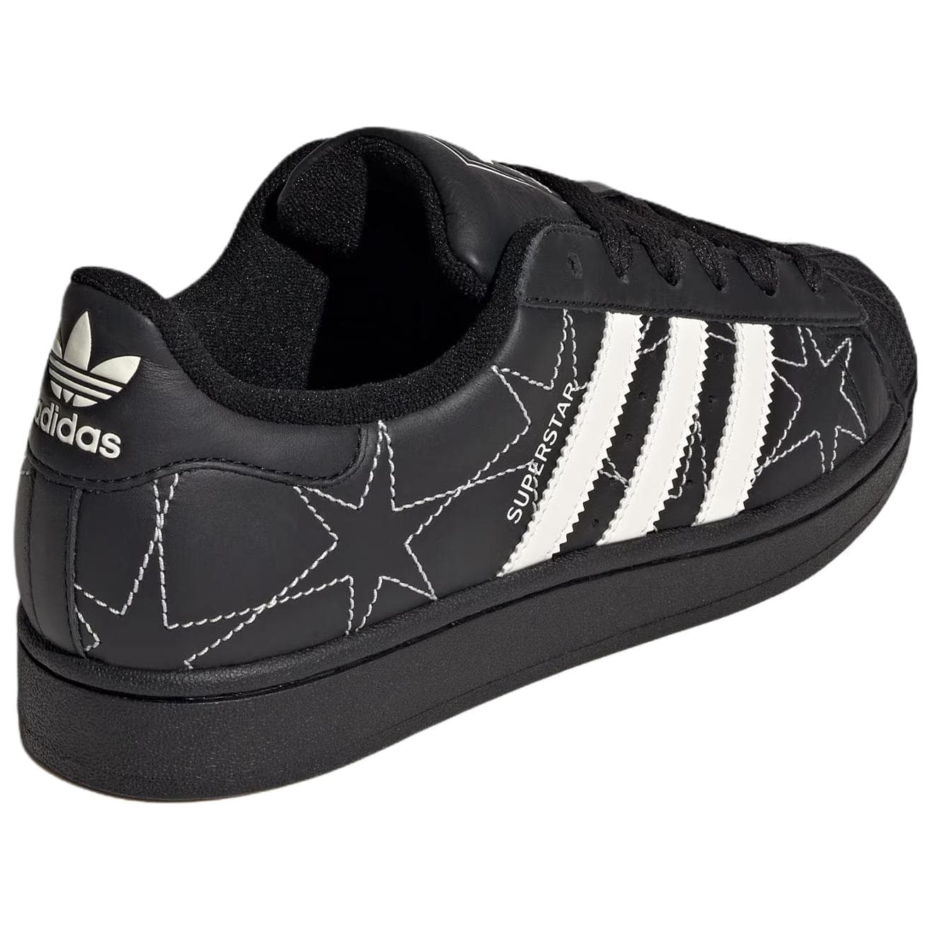 Кроссовки Adidas Originals Superstar 2 Скейтборд Кроссовки Женские Черный Белый - изображение 4