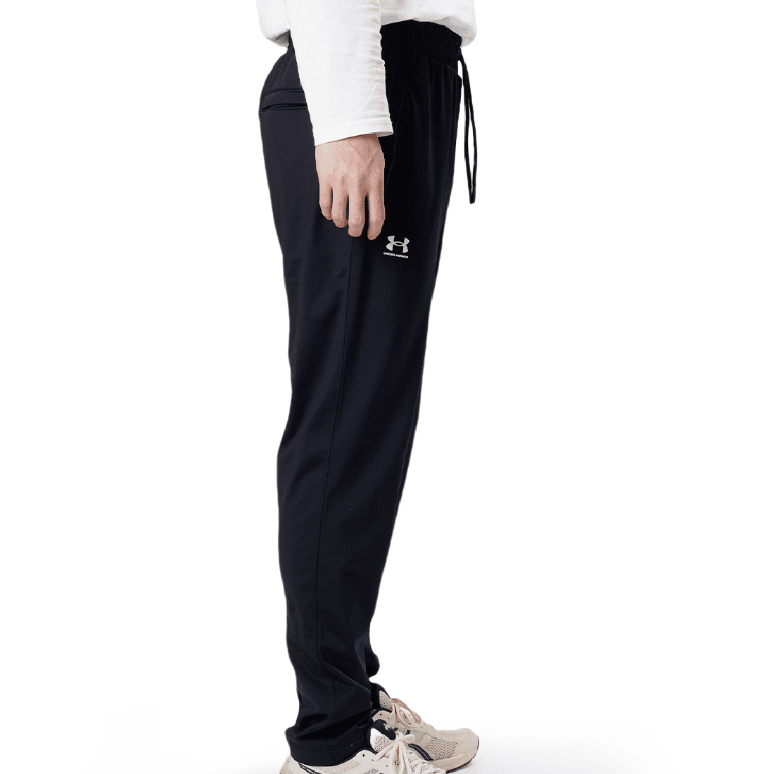 Штаны Under Armour Спортивные трикотажные штаны мужские черные - изображение 4