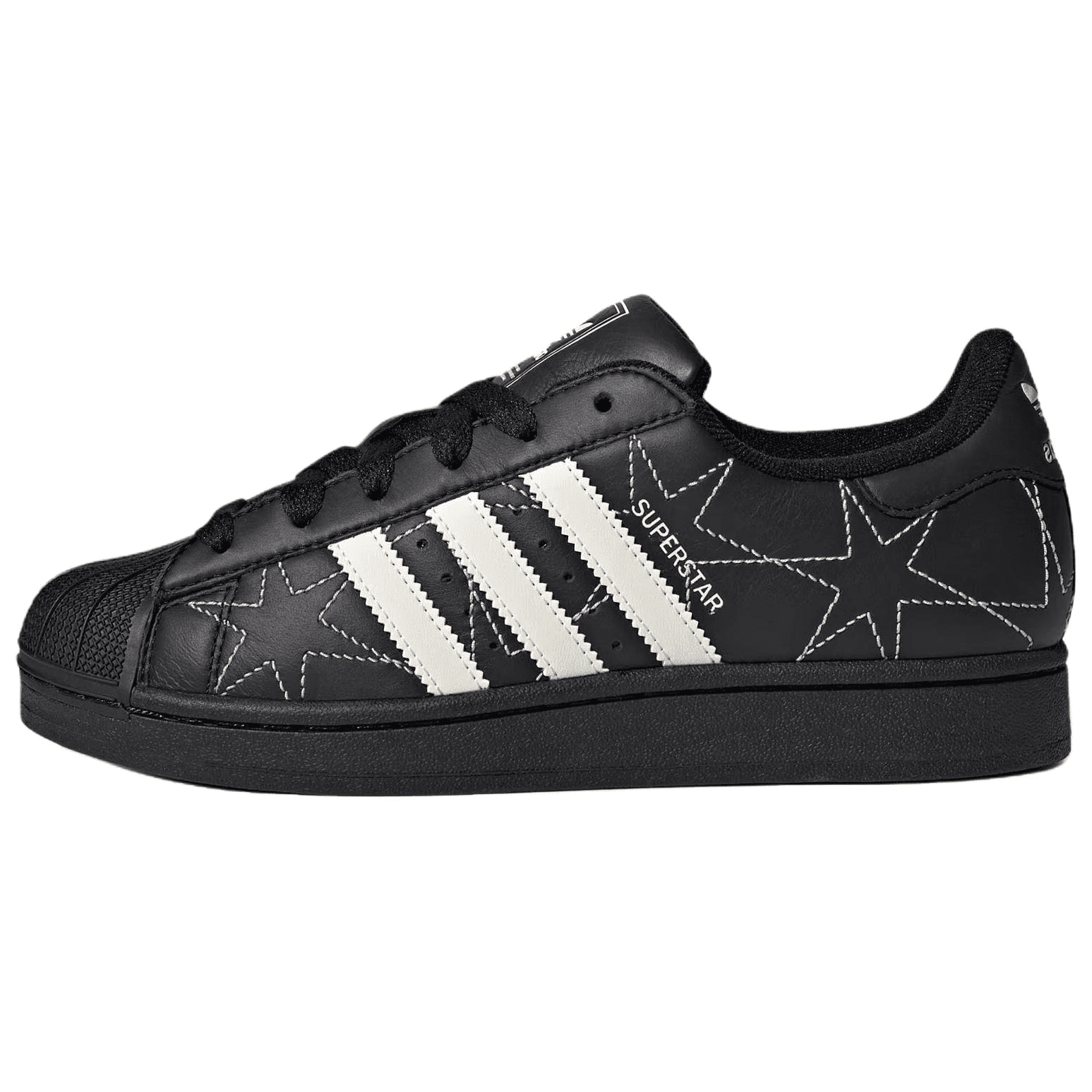 Кроссовки Adidas Originals Superstar 2 Скейтборд Кроссовки Женские Черный Белый - изображение 1