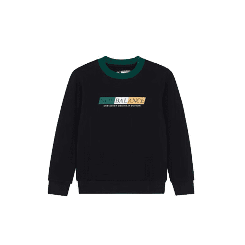 New Balance Черный Детская Толстовка - изображение 1