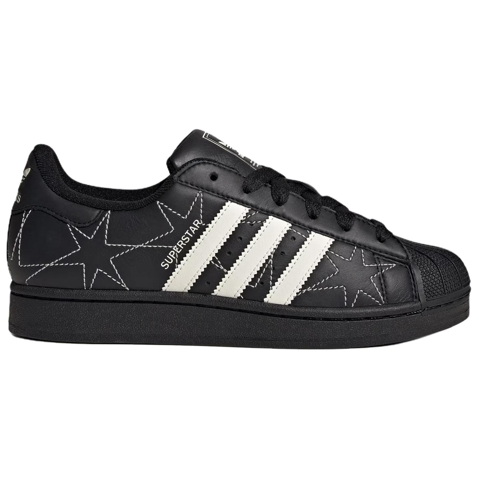 Кроссовки Adidas Originals Superstar 2 Скейтборд Кроссовки Женские Черный Белый - изображение 2