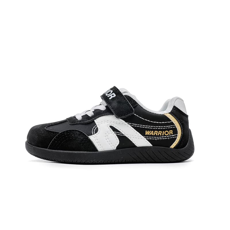 Кроссовки Warrior Детская повседневная обувь Low Top Черный Белый Kids - изображение 1