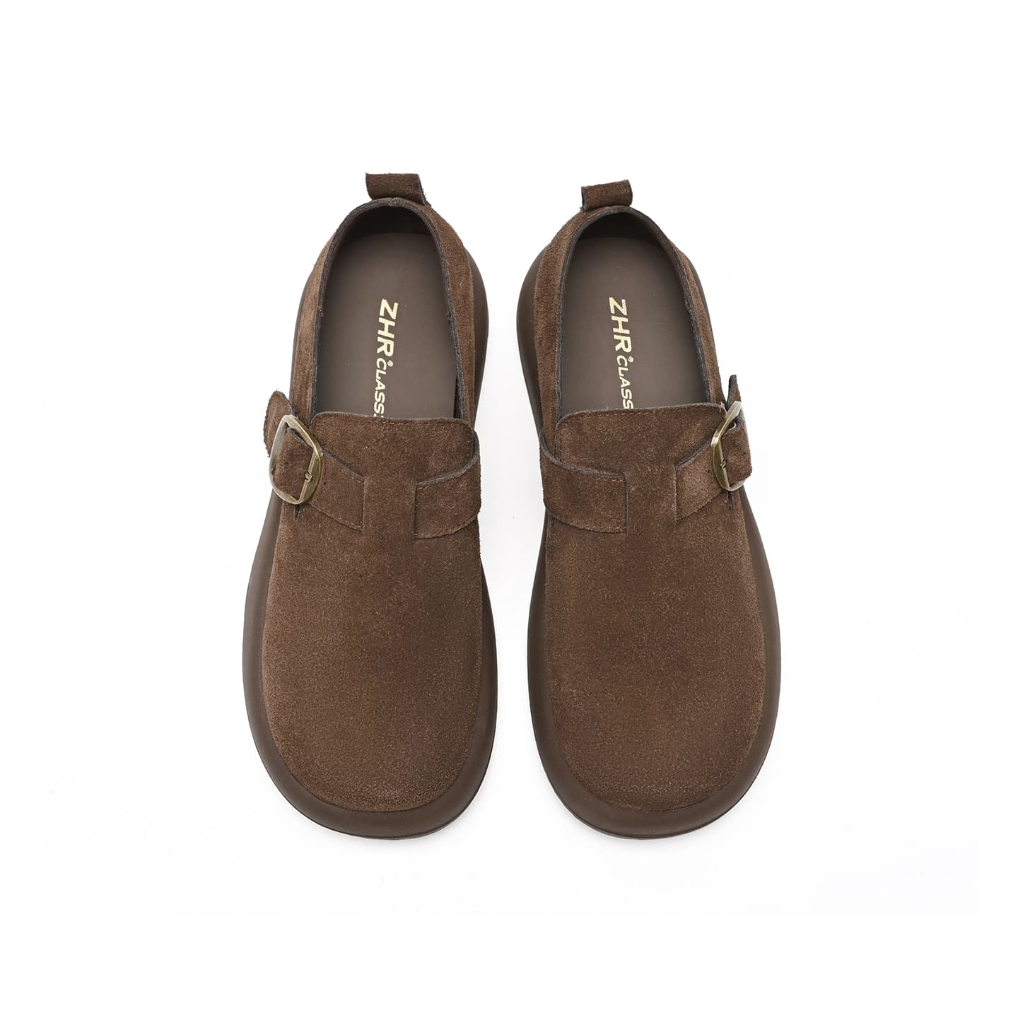 Кроссовки ZHR Обувь Birkenstock Спилок Коровья Низкий Топ Повседневная Обувь Женская - изображение 2