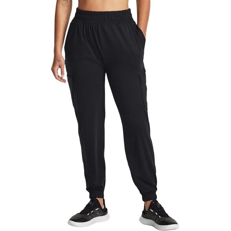 Штаны Under Armour Unstoppable Спортивные трикотажные брюки Женские Черные - изображение 3