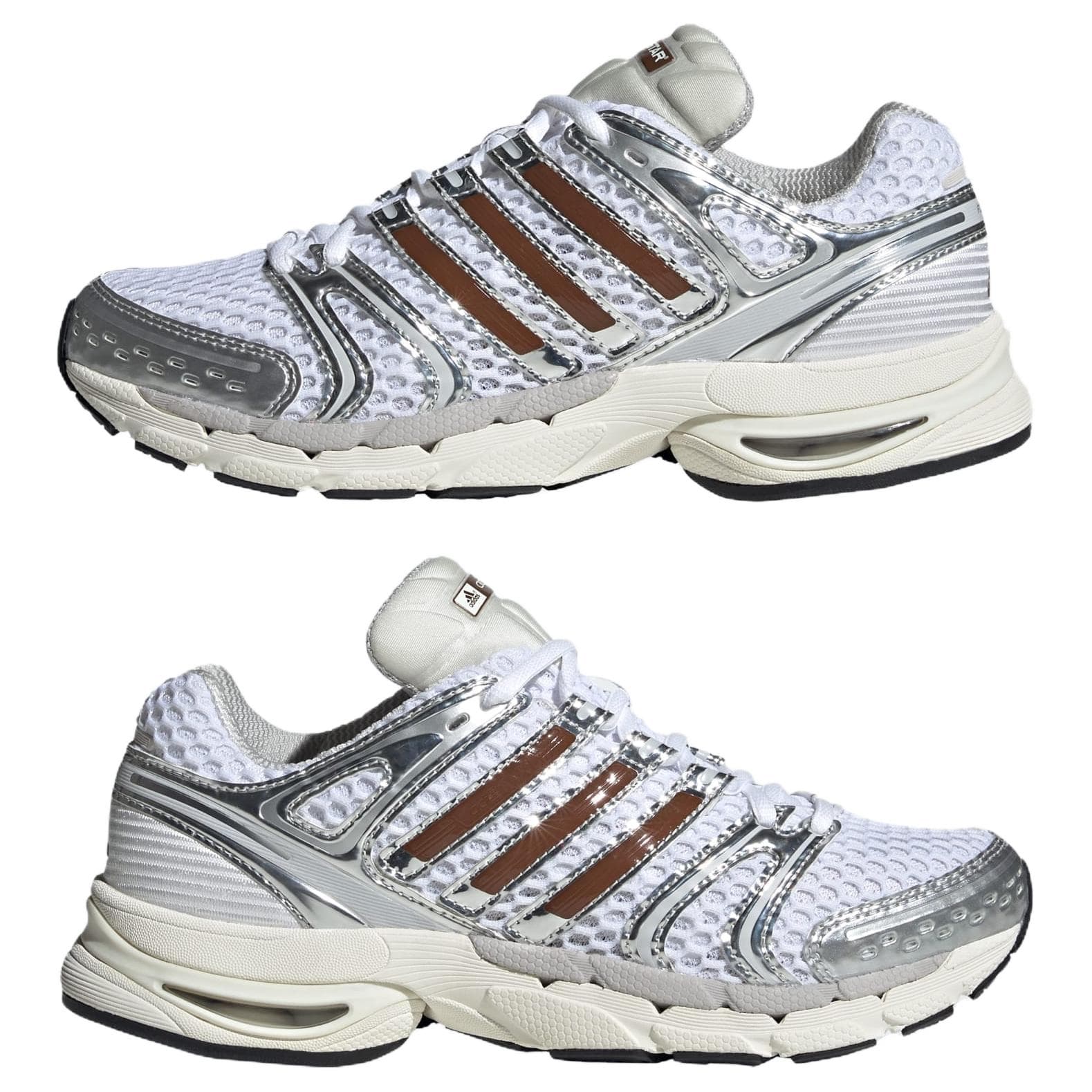 Кроссовки для бега Adidas Adistar Control 5 Удобная и Легкая Беговая Обувь Женская Серого Цвета - изображение 2