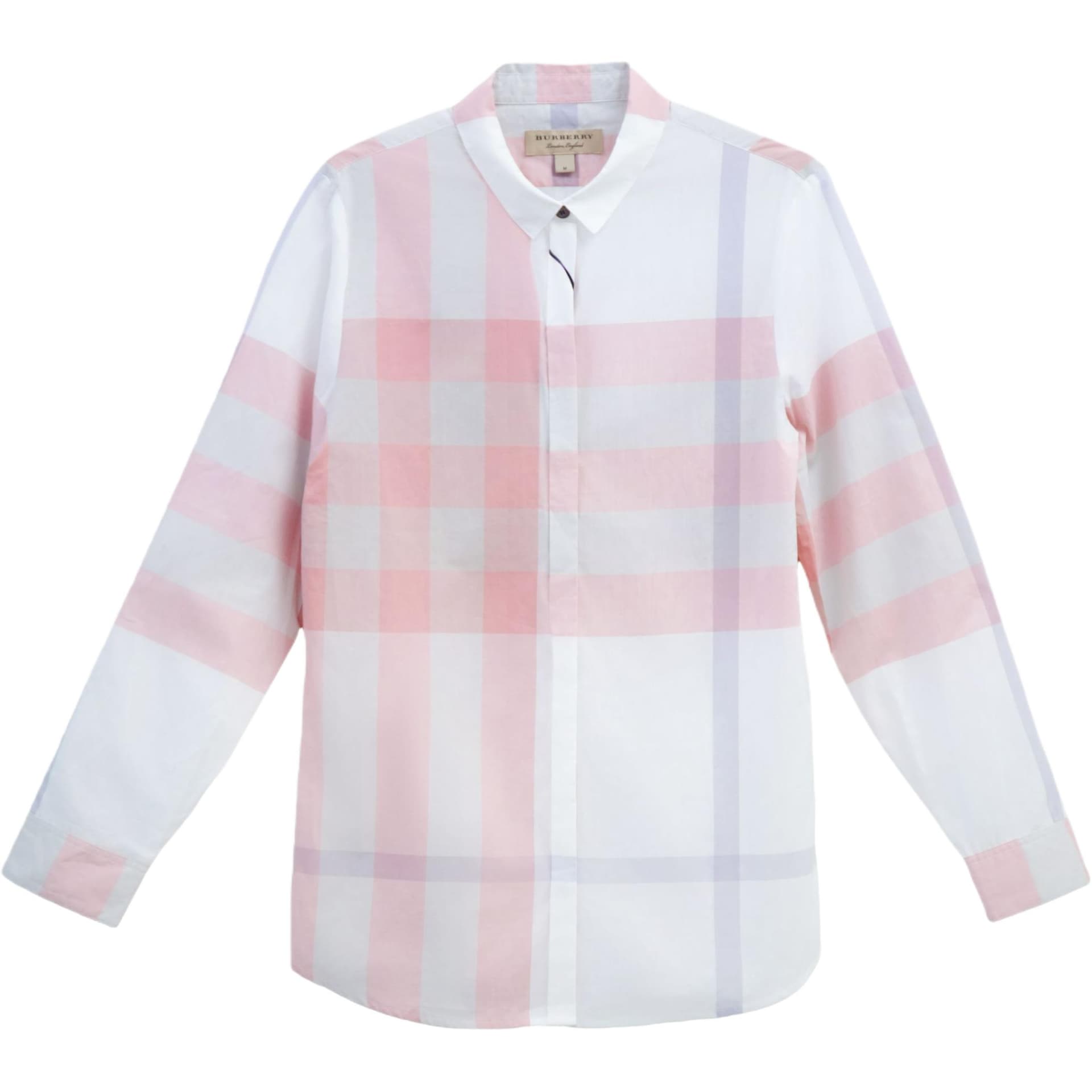 Блузка Burberry Розовые Женские Рубашки - изображение 1