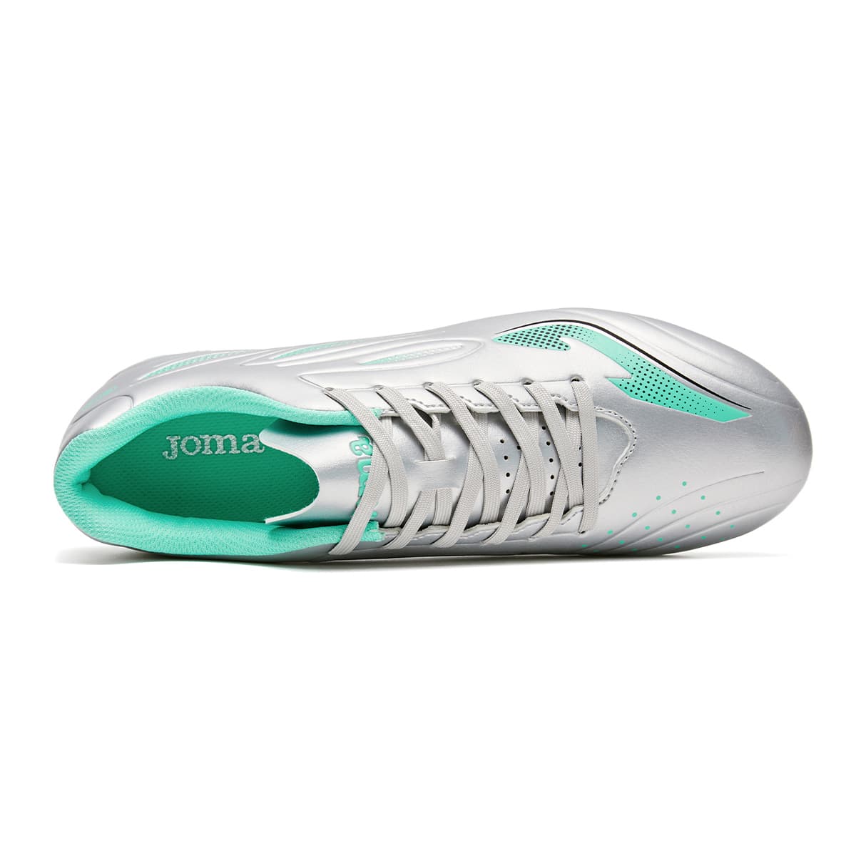 Кроссовки для футбола Joma Футбольные бутсы Низкие Топы Серебряные Мужские - изображение 4