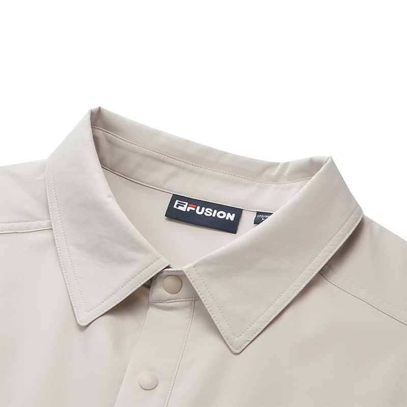 Рубашка FILA FUSION FUSIONEER Рубашка Мужская Светло-Серебристо-Серый - изображение 3