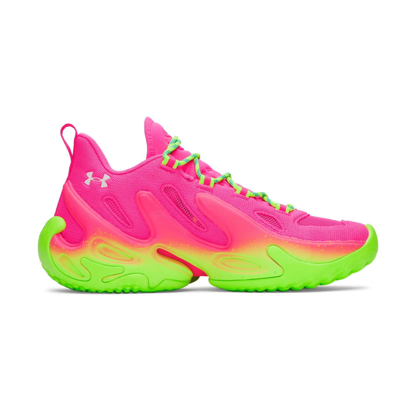 Кроссовки для баскетбола Under Armour Curry 13 High Топ Баскетбольные кроссовки Унисекс Passion Pink - изображение 2