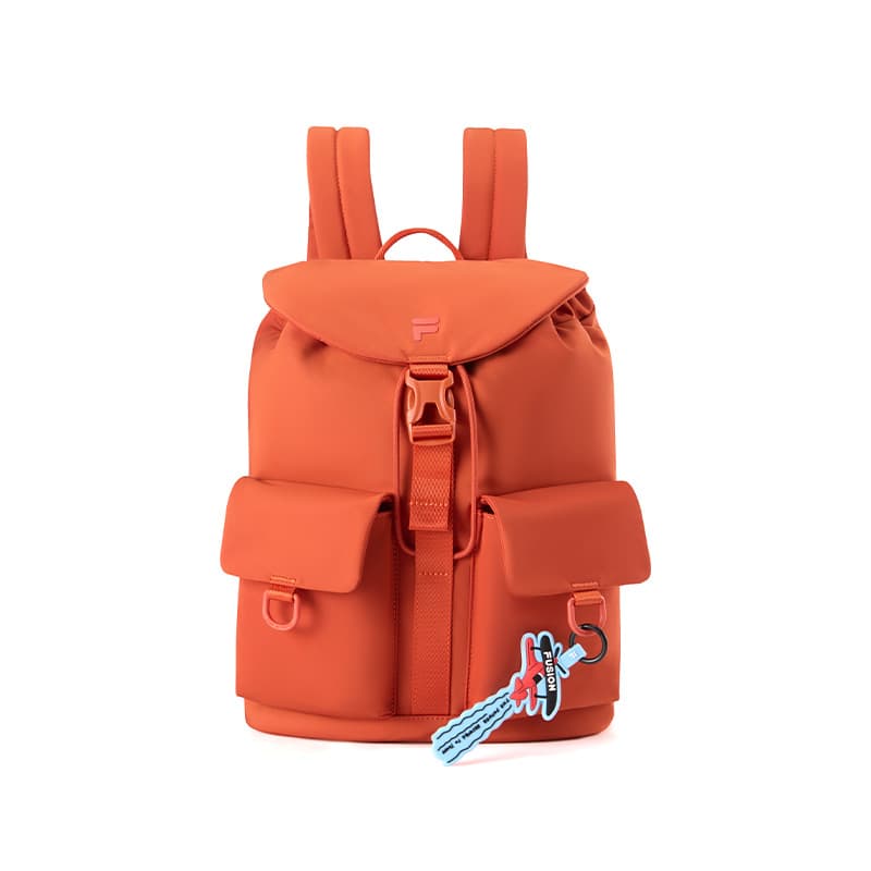 Рюкзак FILA FUSION Рабочий стиль Ткань Рюкзак Женские Охра Апельсин - изображение 1