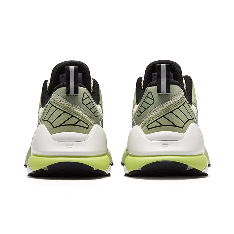 Кроссовки FILA FUSION PATH Track Shoes Текстиль Синтетическая кожа Низкий верх Повседневная обувь Мужская Чайно-зеленый - изображение 5