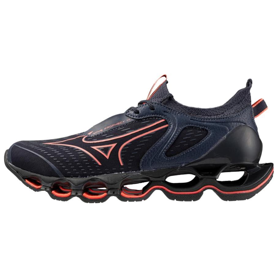 Кроссовки для бега Mizuno WAVE PROPHECY 14 Амортизация Поддержка Амортизация Поддержка Беговые кроссовки Женские Черный - изображение 1