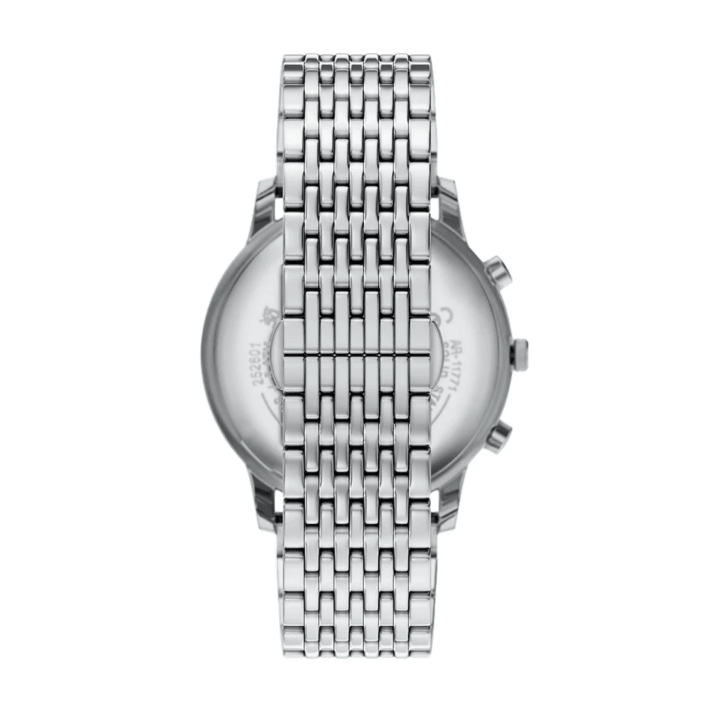 Механические часы EMPORIO ARMANI Часы на запястье Кварцевый механизм Нержавеющая сталь Шнуровка 42 мм Синий циферблат Мужские часы - изображение 5
