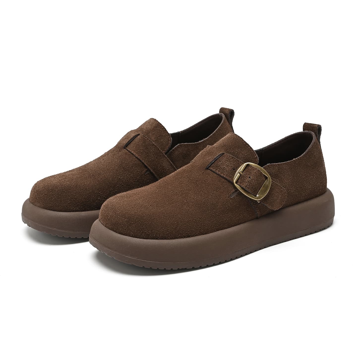 Кроссовки ZHR Обувь Birkenstock Спилок Коровья Низкий Топ Повседневная Обувь Женская - изображение 5