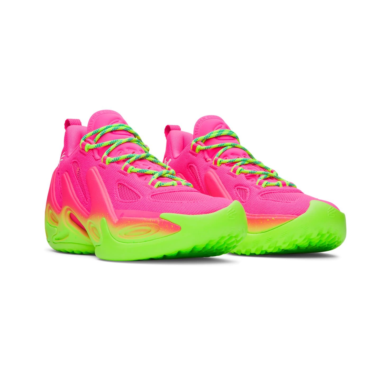 Кроссовки для баскетбола Under Armour Curry 13 High Топ Баскетбольные кроссовки Унисекс Passion Pink - изображение 3