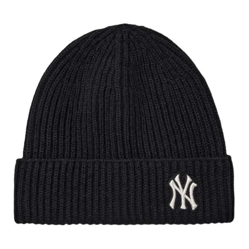 Шапка MLB Акриловые шапки-бини для детей черные - изображение 1