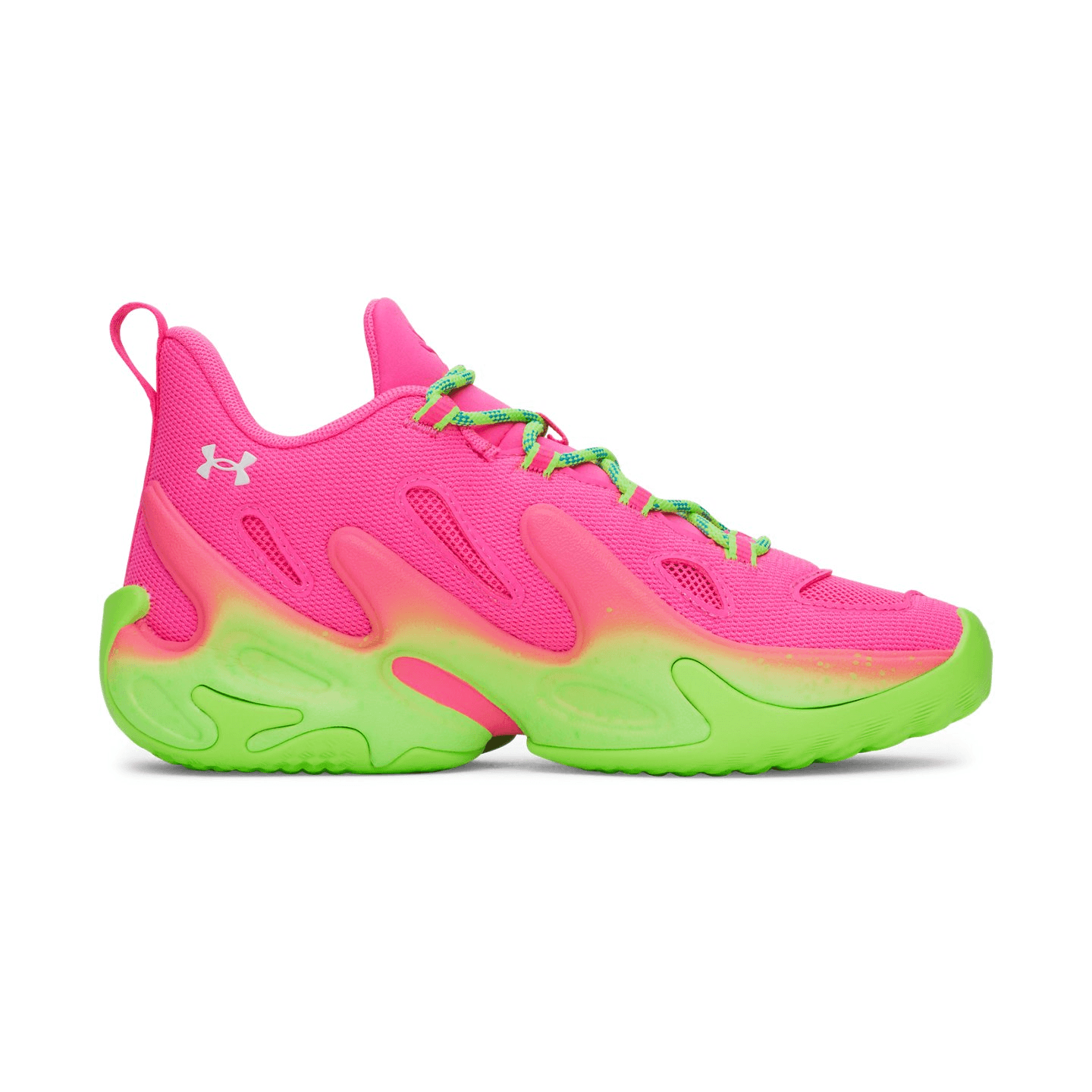 Кроссовки для баскетбола Under Armour Curry 13 MID Топ Детские Баскетбольные Кроссовки Passion Розовый Подростки - изображение 2