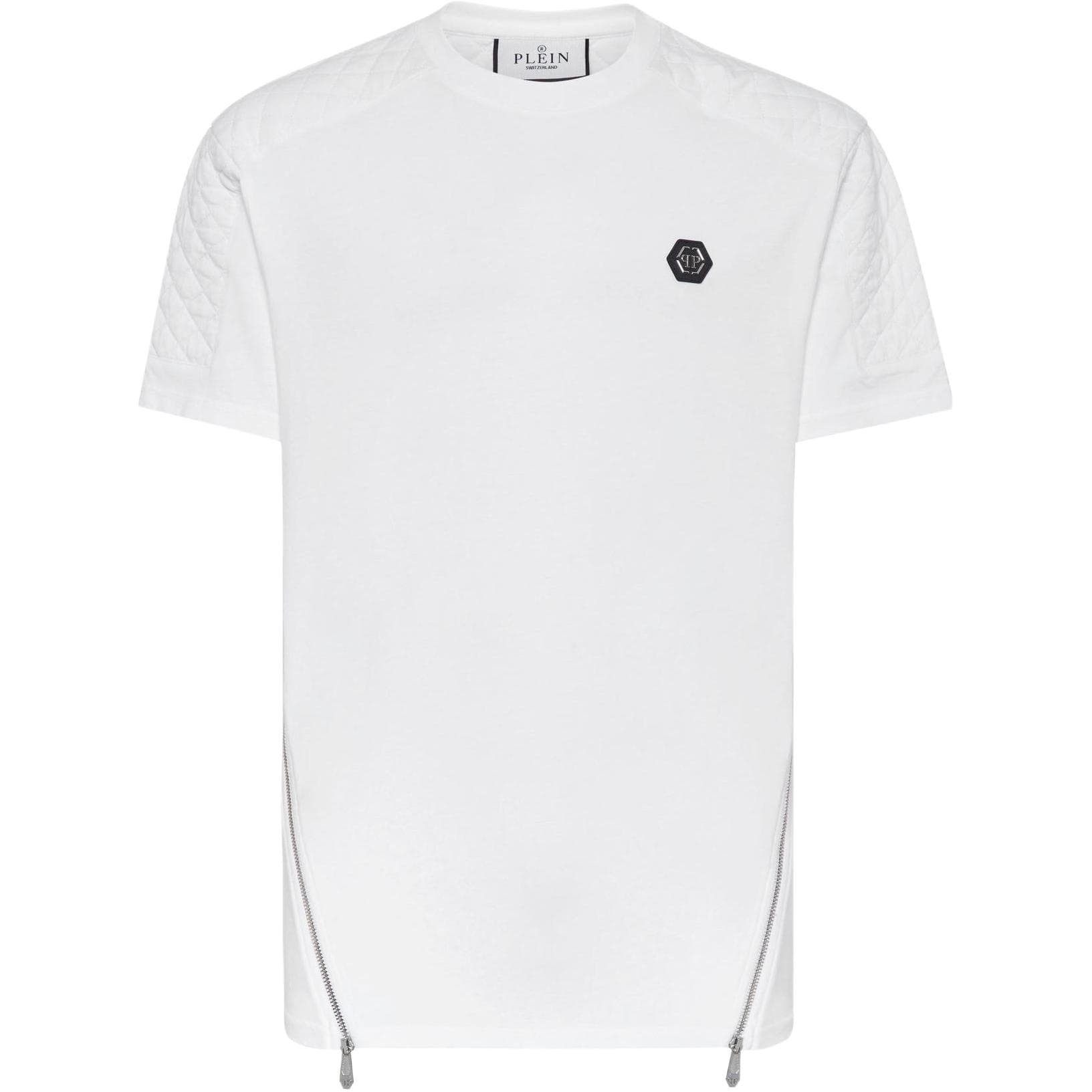 Футболка PHILIPP PLEIN FW23 T-Shirt Round Neck Ss Snake T - изображение 1