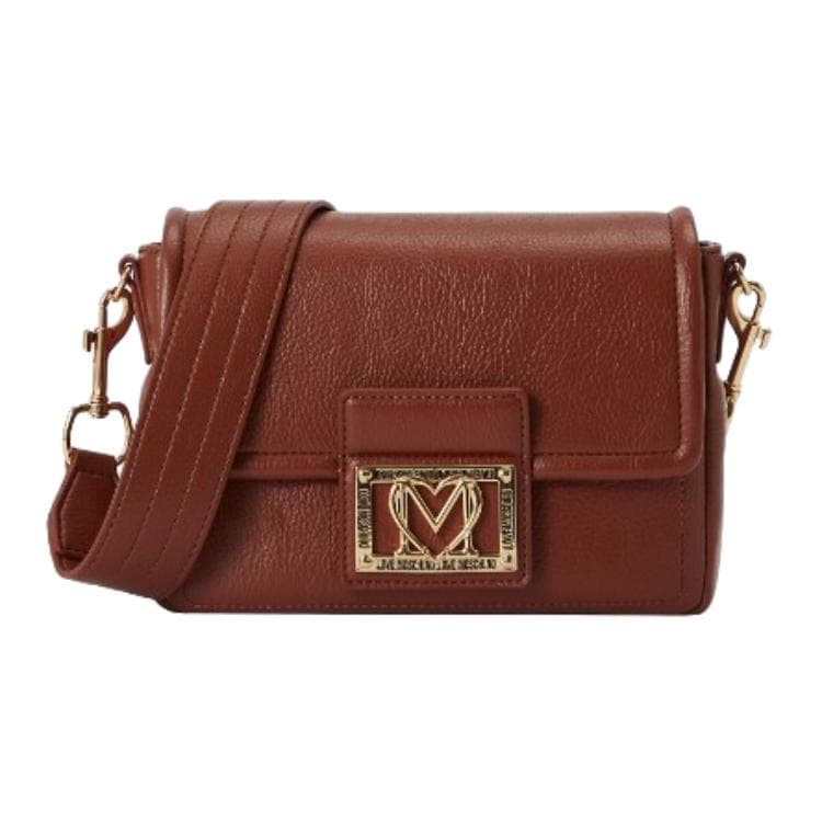 Мини-сумка LOVE MOSCHINO Искусственная кожа Сумка на плечо Женские Коричневый - изображение 1