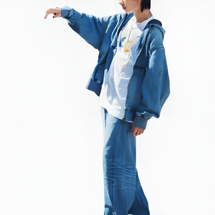 Джинсовая куртка Lee x ANGEL CHEN FW24 Denim Jacket - изображение 3